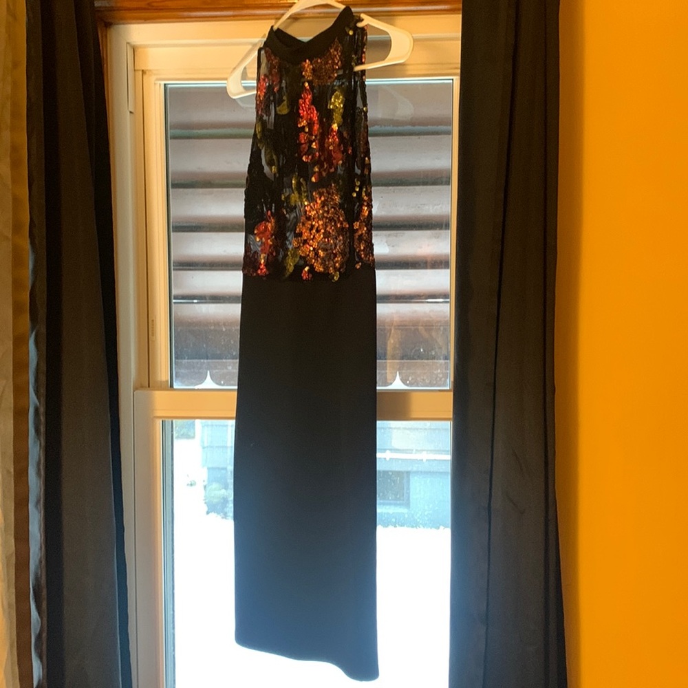 Mid length cocktail/formal dress.